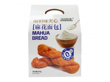 合记林珍香 酸奶味夹心麻花面包 600.00 GRAM