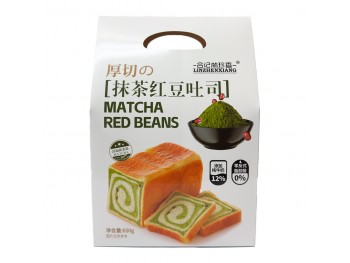 合记林珍香 抹茶红豆吐司 650.00 GRAM