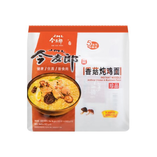 今麦郎珍品香菇炖鸡面(五连包) 545.00 GRAM