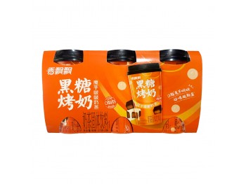 香飘飘 魔芋啵啵 黑糖烤奶奶茶-3杯装 201.00 GRAM