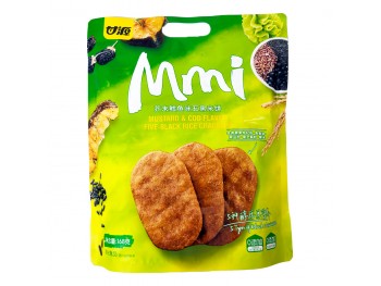 甘源 芥末鳕鱼味五黑米饼 168.00 GRAM