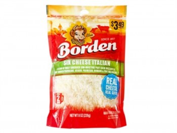 BORDEN 意大利6式芝士丝 5.00 OUNCE