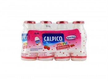 CALPICO 迷你草莓味饮料 12.20 FLUID OUNCE