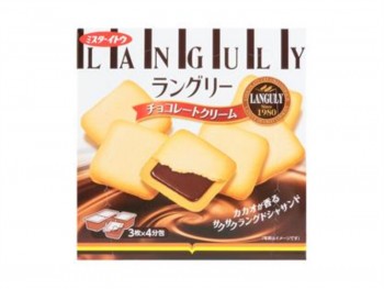 LANGULY 巧克力夹心饼干 138克