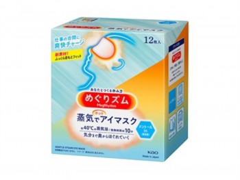 花王 蒸汽保湿去疲劳眼罩-薄荷醇 12.00 SHEET