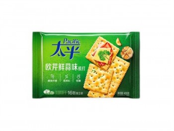 卡夫 太平 梳打饼干-欧芹鲜蒜 400.00 GRAM 卡夫 太平 梳打饼干-欧芹鲜蒜 400.00 GRAM