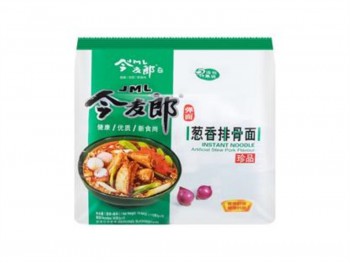 今麦郎 珍品葱香排骨面 (五连包) 565.00 GRAM