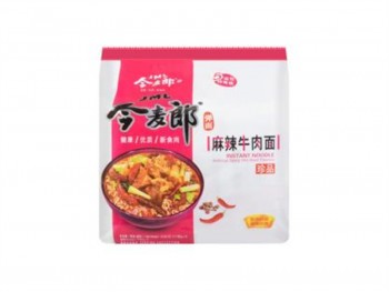 今麦郎 珍品麻辣牛肉面 (五连包) 555.00 GRAM