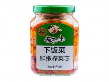 饭扫光 下饭菜-鲜嫩榨菜芯 310.00 GRAM