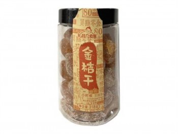 礼拜几食客 金桔干 318.00 GRAM