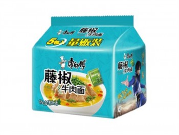 康师傅 方便面-藤椒牛肉(5连包) 530.00 GRAM