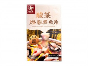 海港城 酸菜灯影黑鱼片 400.00 GRAM