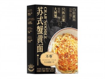 不等 苏氏蟹黄面-黑金版 213.00 GRAM