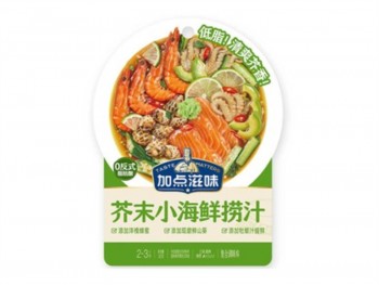 加点滋味 芥末小海鲜捞汁 50.00 GRAM
