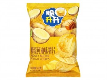 脆升升 香脆薯片-蜂蜜黄油 42.00 GRAM