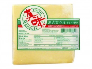 真味 港式云吞皮(黄) 396.00 GRAM