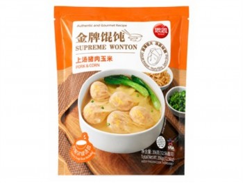 思念 金牌馄饨-上汤猪肉玉米 356.00 GRAM